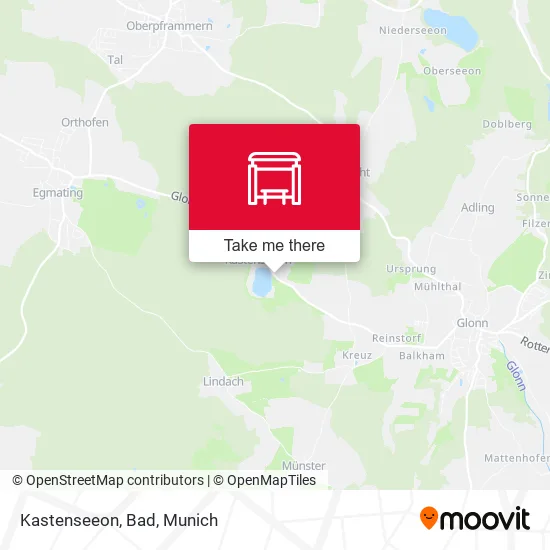 Карта Kastenseeon, Bad