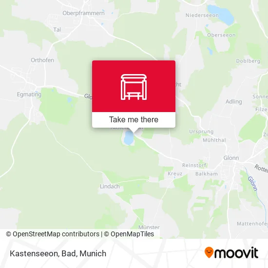 Карта Kastenseeon, Bad