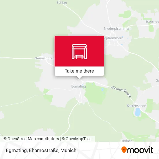 Карта Egmating, Ehamostraße