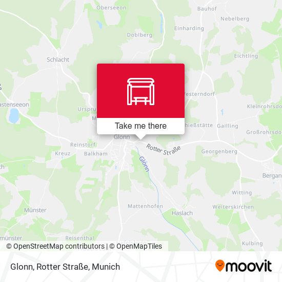 Glonn, Rotter Straße map