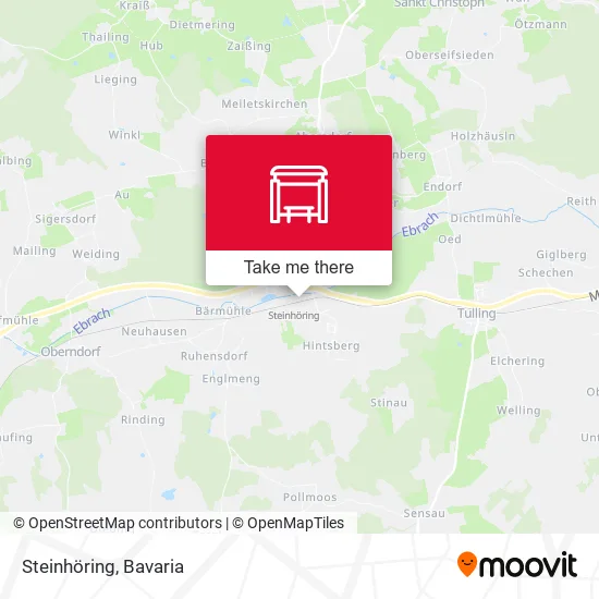 Карта Steinhöring