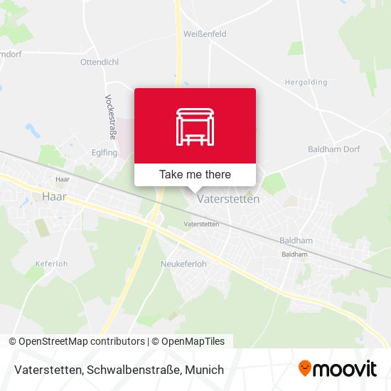 Vaterstetten, Schwalbenstraße map