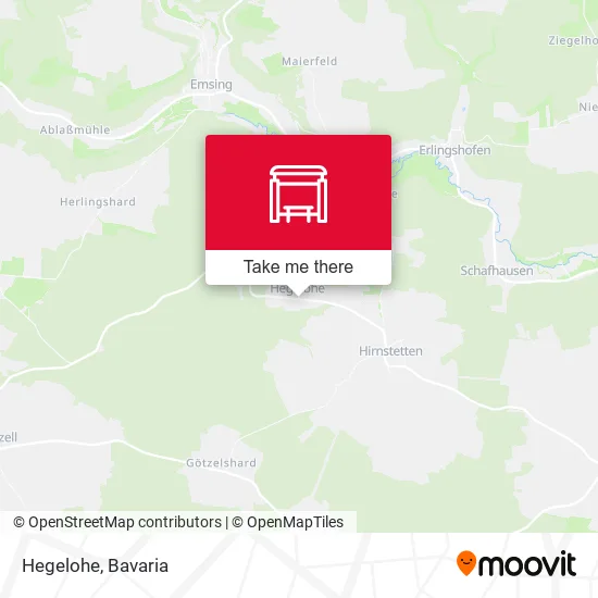 Карта Hegelohe