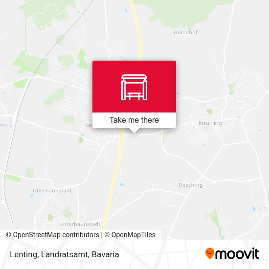 Карта Lenting, Landratsamt