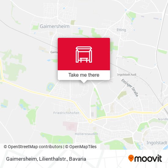 Gaimersheim, Lilienthalstr. map