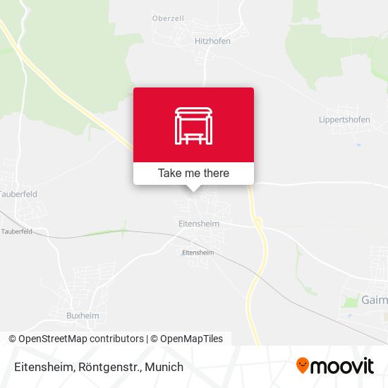 Eitensheim, Röntgenstr. map