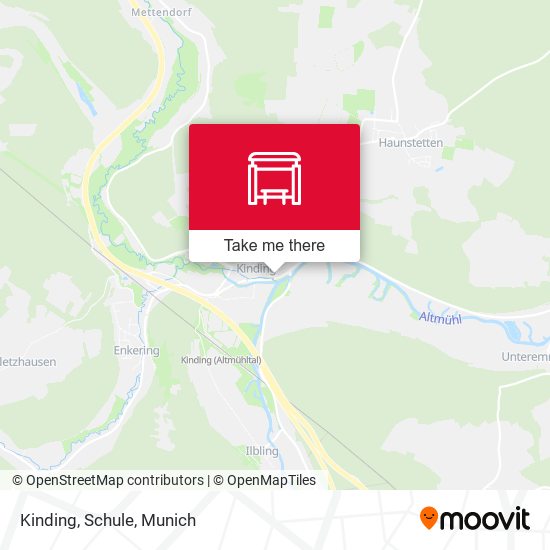 Kinding, Schule map