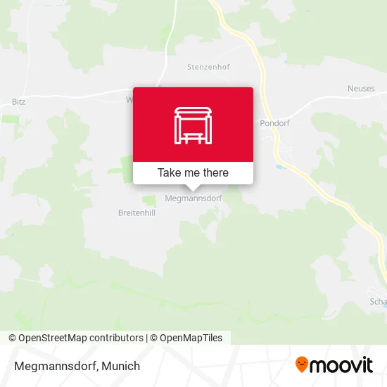 Карта Megmannsdorf