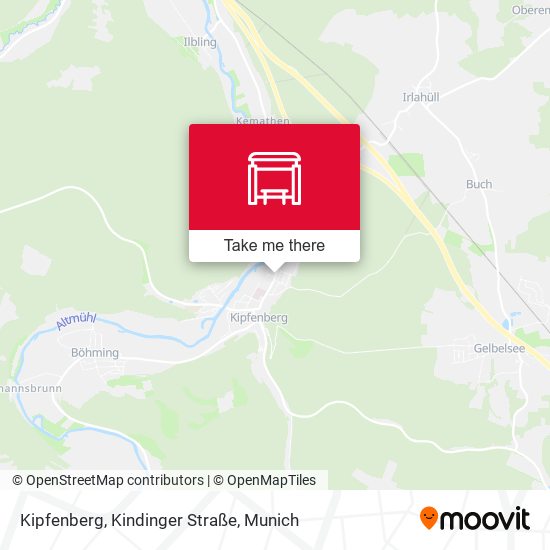 Kipfenberg, Kindinger Straße map