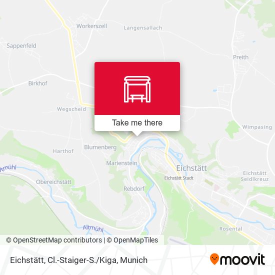 Eichstätt, Cl.-Staiger-S./Kiga map