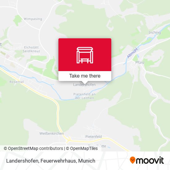 Landershofen, Feuerwehrhaus map
