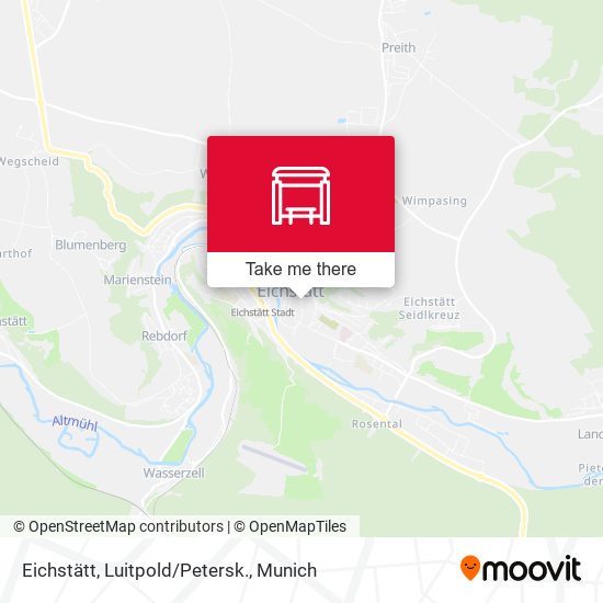 Eichstätt, Luitpold/Petersk. map