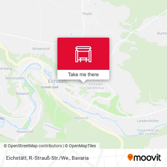 Карта Eichstätt, R.-Strauß-Str./We.