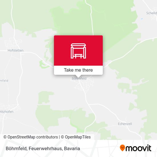 Böhmfeld, Feuerwehrhaus map