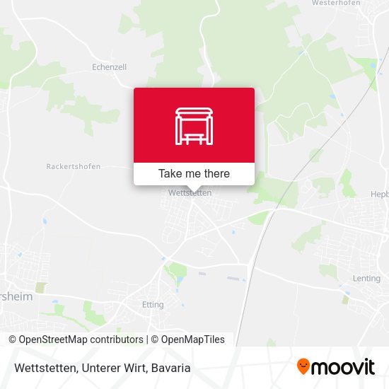 Wettstetten, Unterer Wirt map