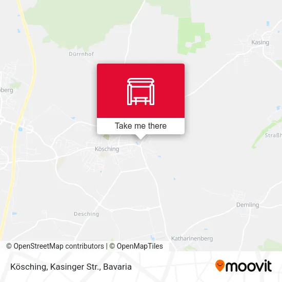 Карта Kösching, Kasinger Str.
