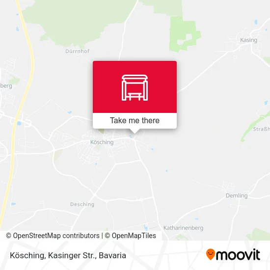 Карта Kösching, Kasinger Str.