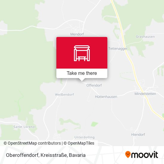 Oberoffendorf, Kreisstraße map