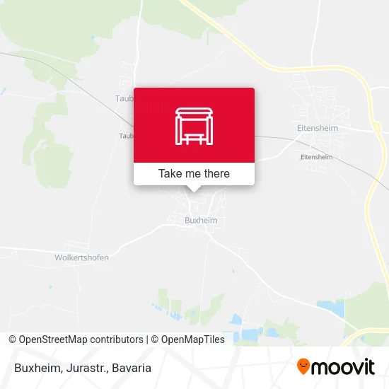 Карта Buxheim, Jurastr.