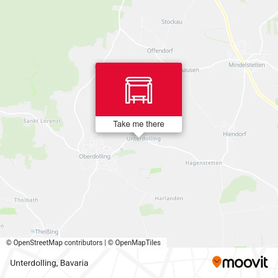 Карта Unterdolling