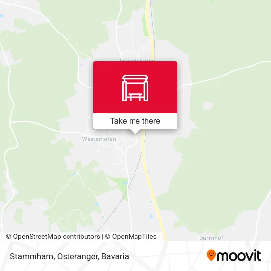 Карта Stammham, Osteranger