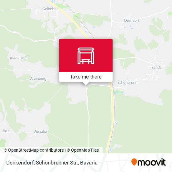 Denkendorf, Schönbrunner Str. map