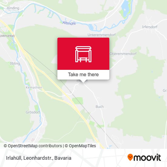 Irlahüll, Leonhardstr. map