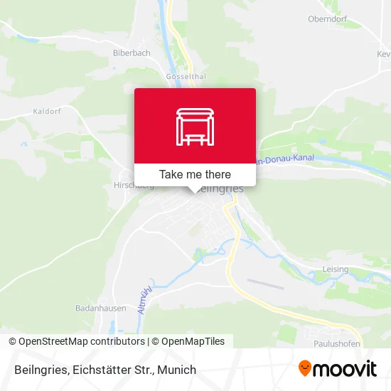 Карта Beilngries, Eichstätter Str.