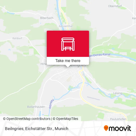 Карта Beilngries, Eichstätter Str.