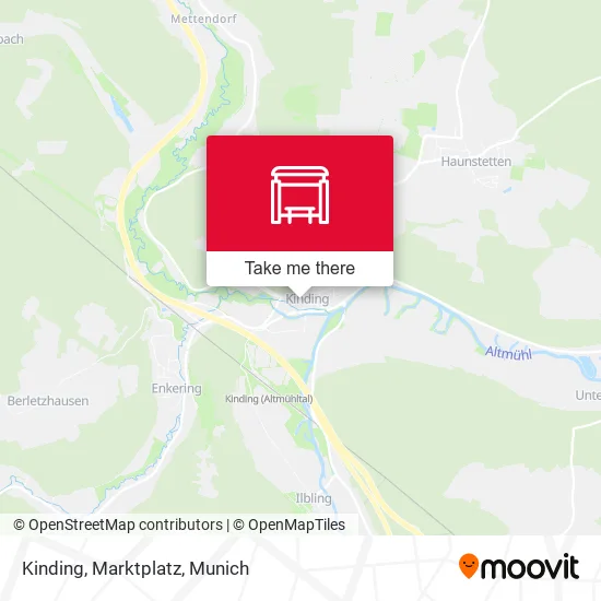 Карта Kinding, Marktplatz