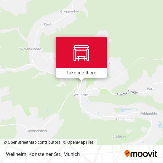 Wellheim, Konsteiner Str. map