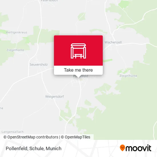 Карта Pollenfeld, Schule