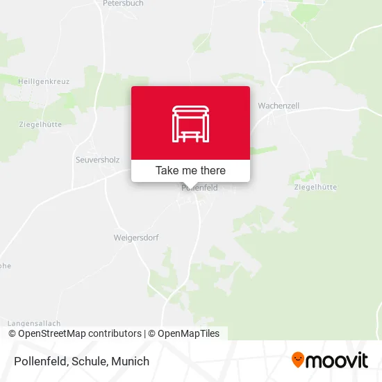 Карта Pollenfeld, Schule