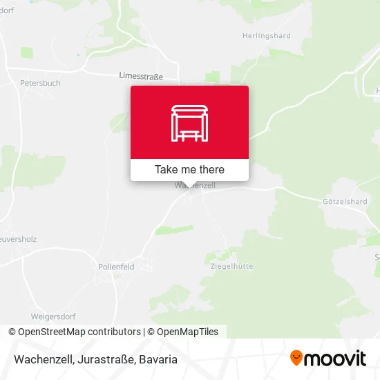 Карта Wachenzell, Jurastraße