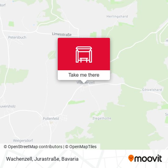 Wachenzell, Jurastraße map