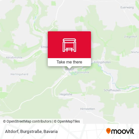 Altdorf, Burgstraße map