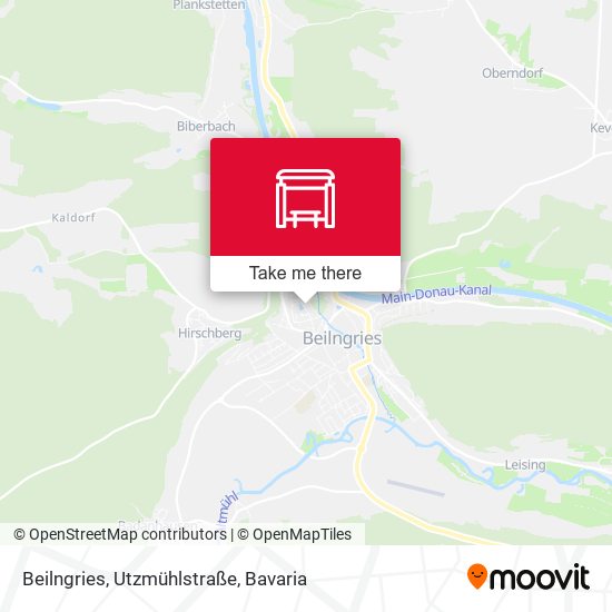 Beilngries, Utzmühlstraße map