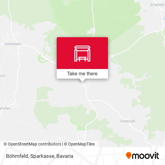 Карта Böhmfeld, Sparkasse