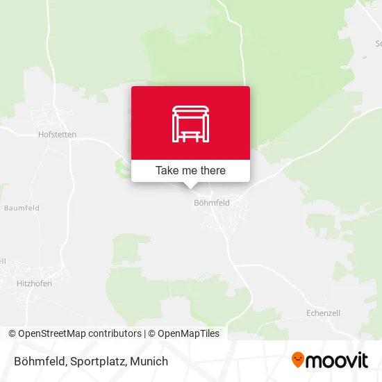 Карта Böhmfeld, Sportplatz