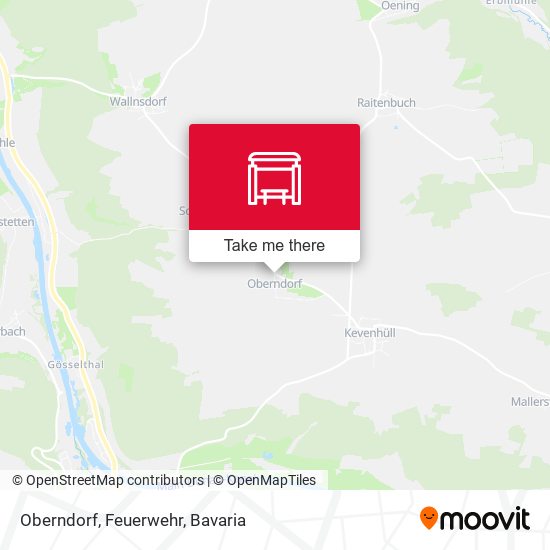 Oberndorf, Feuerwehr map