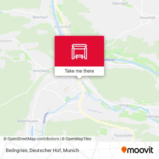 Beilngries, Deutscher Hof map