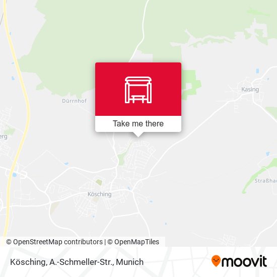 Kösching, A.-Schmeller-Str. map