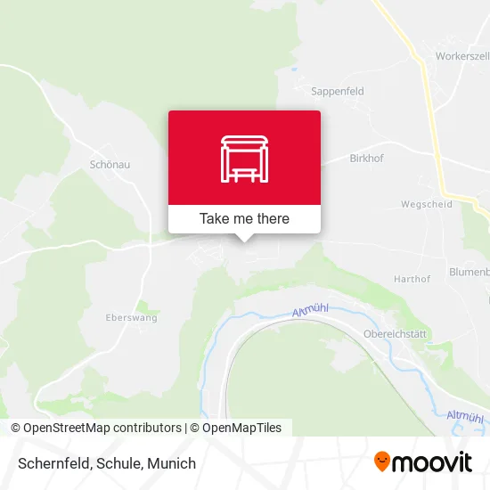 Карта Schernfeld, Schule
