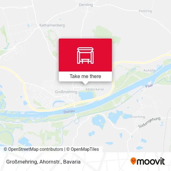 Карта Großmehring, Ahornstr.