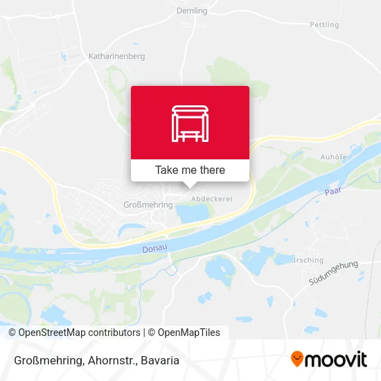 Карта Großmehring, Ahornstr.