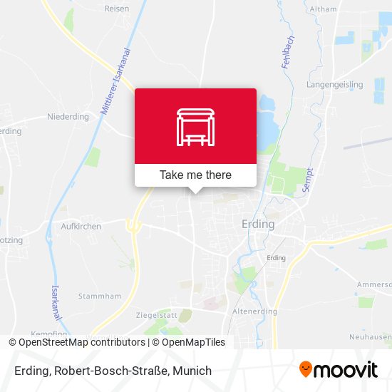 Erding, Robert-Bosch-Straße map