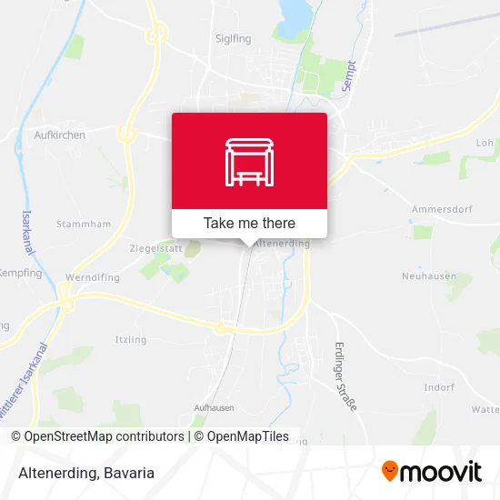 Карта Altenerding