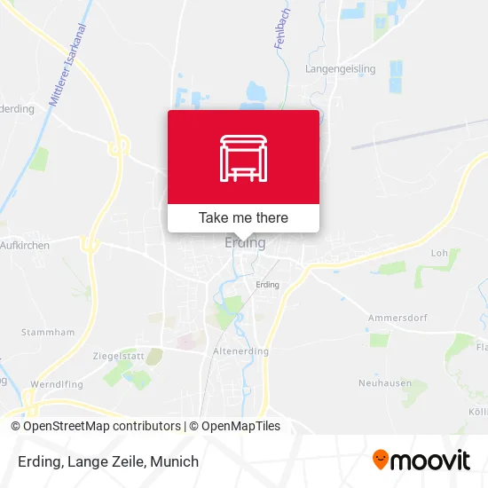 Карта Erding, Lange Zeile