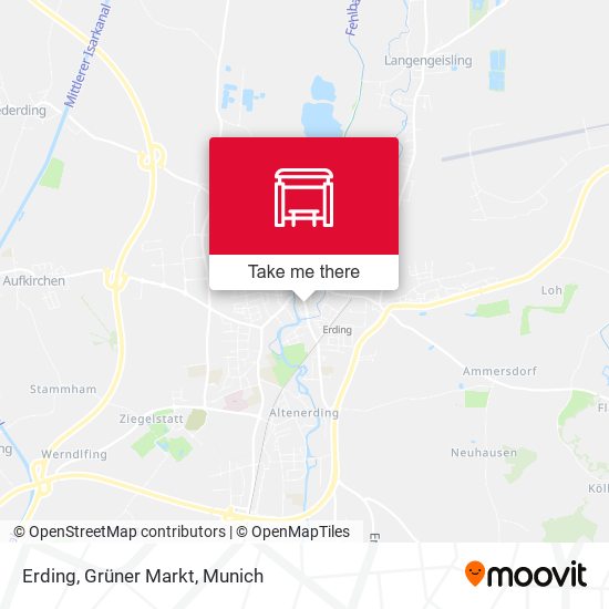 Erding, Grüner Markt map