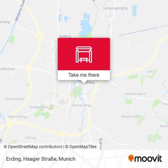 Erding, Haager Straße map